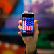 A patriotic iPhone 3G.
